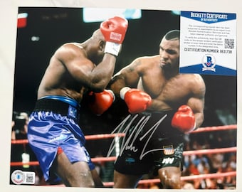 マイク・タイソン サイン入りタイトルボクシングシューズ PSA COA レア