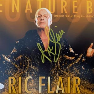 Ric Flair Autographed Signed 8X10 Photo WWE WWF- JSA coa