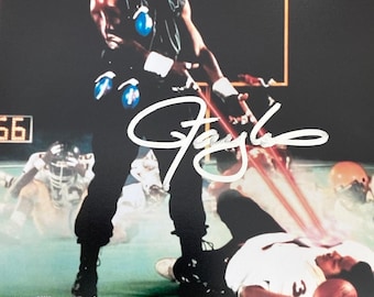 Lawrence Taylor gesigneerde gesigneerde New York Giants 8 x 10 foto - COA speler
