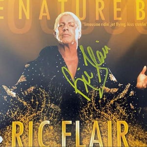 Ric Flair Autographed Signed 8X10 Photo WWE WWF- JSA coa