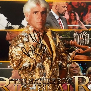 Ric Flair Autographed Signed 8X10 Photo WWE WWF- JSA coa