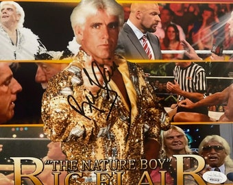 Ric Flair Autographed Signed 8X10 Photo WWE WWF- JSA coa
