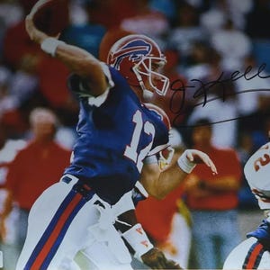 Jim Kelly Buffalo Bills Autographed Signed 8x10 Photo Autograph Beckett COA