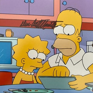 Dan Catellaneta Signed 8X10 Photo THE SIMPSONS Homer Simpson Beckett COA