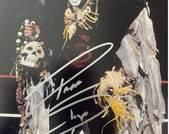 ダイヤモンド・ダラス・ペイジ直筆サイン入り11x14写真 WCW WWF 世界