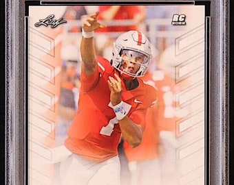 C. J. Stroud 2022 Leaf Rookies #RC10 Lanzamiento especial (PSA 10) GEM MINT