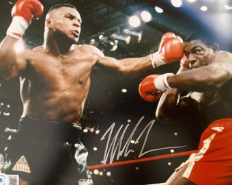 マイク・タイソン サイン入りタイトルボクシングシューズ PSA COA レア