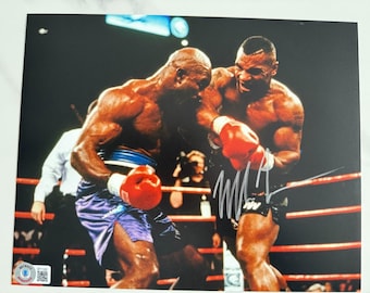 マイク・タイソン サイン入りタイトルボクシングシューズ PSA COA レア