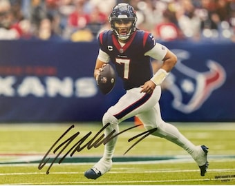Photo dédicacée de CJ Stroud Houston Texans de 8 x 10 pouces ---- COA