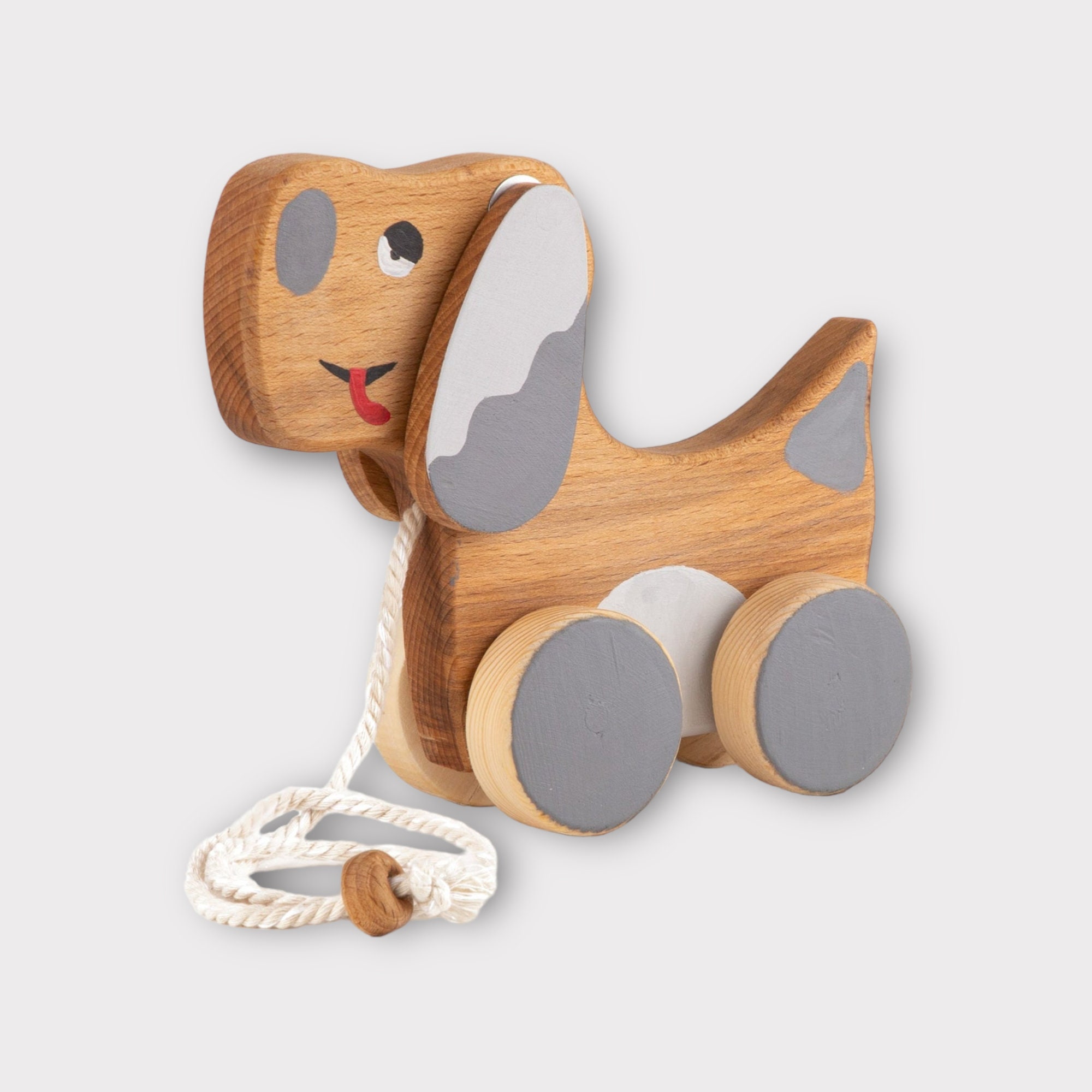 Wooden Toys, Toddler Toys, 1st Birthday Gift, Handmade Wood Toys, Pull Dog  Toy, Wood Toy Dog, Personalized Pull Toy, 
