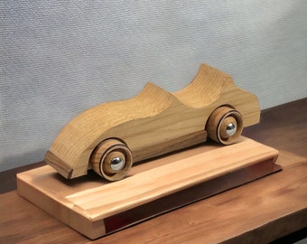 Wood Toy Car|Gift for Kids|Push Toy Car|Handmade Toys|Waldorf Toys|Birthday Gift|Wooden Small Car| Coffee table Decor|Father's Day Gift