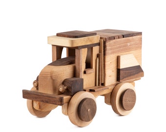 Handcrafted Wooden Big Truck for Kids | Gift for Boys and Girls | Perfect for Imaginative Play | Father's Day Gift | Classic Home Decor