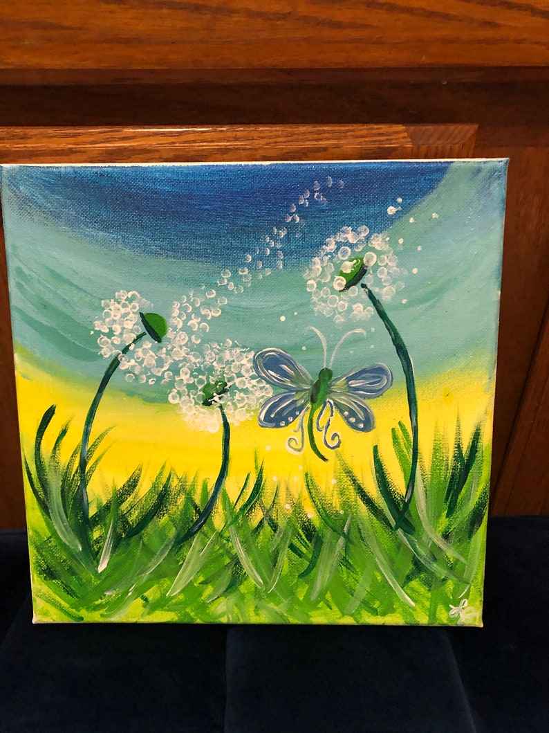 Handmade Acrylic Painting Etsy