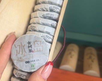 Hongyuanhe Bingdao Ancient Tree Raw Pu-erh Tea | Mini Tea Cakes | Premium Yunnan Sheng Pu’er Tea Gift Box | Chinese Tea Collection