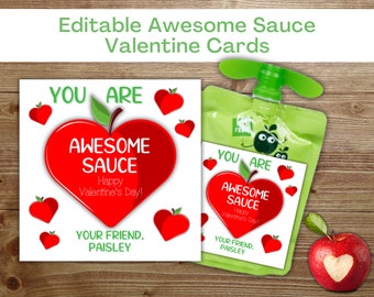 Class Valentine, Editable Valentine Cards, Toddler Valentine Cards, Daycare Valentine Cards, Class Valentine Digital, Valentine Class Gift