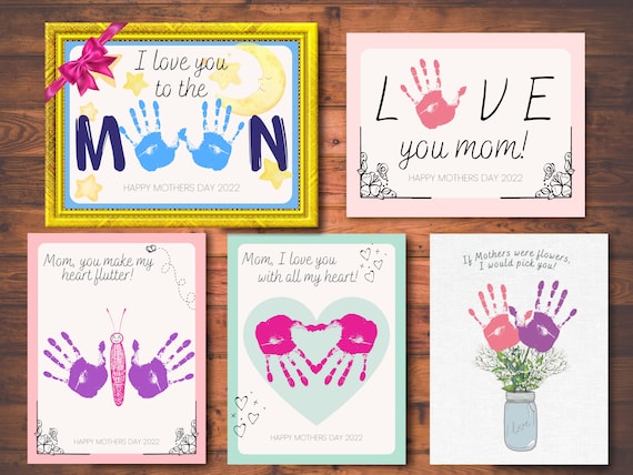 Fathers Day Handprint Craft, Fathers Day Printable, KANGAROO HANDPRINT DIY