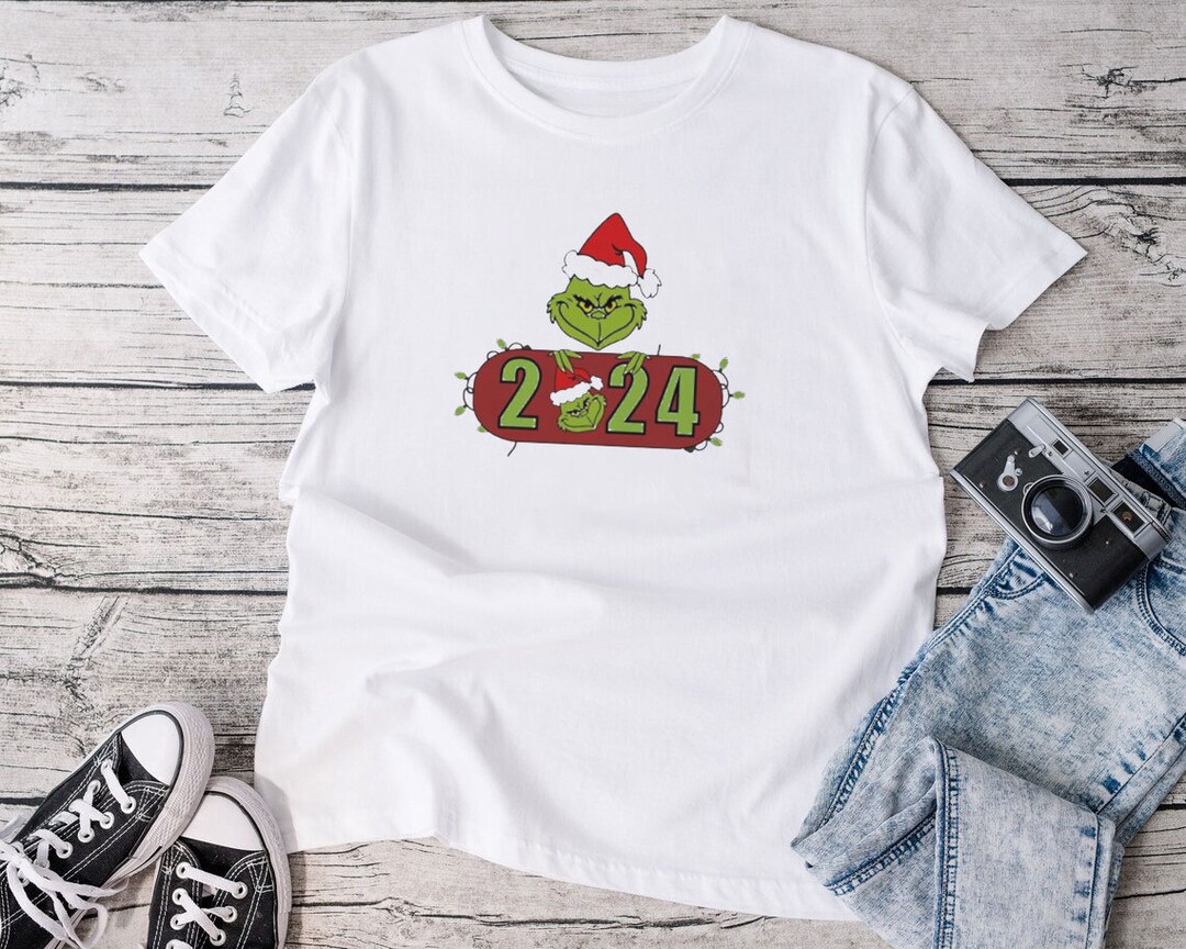 Christmas Grinch 2024 Logo Tshirt, Christmas Grinch 2024 Logo
