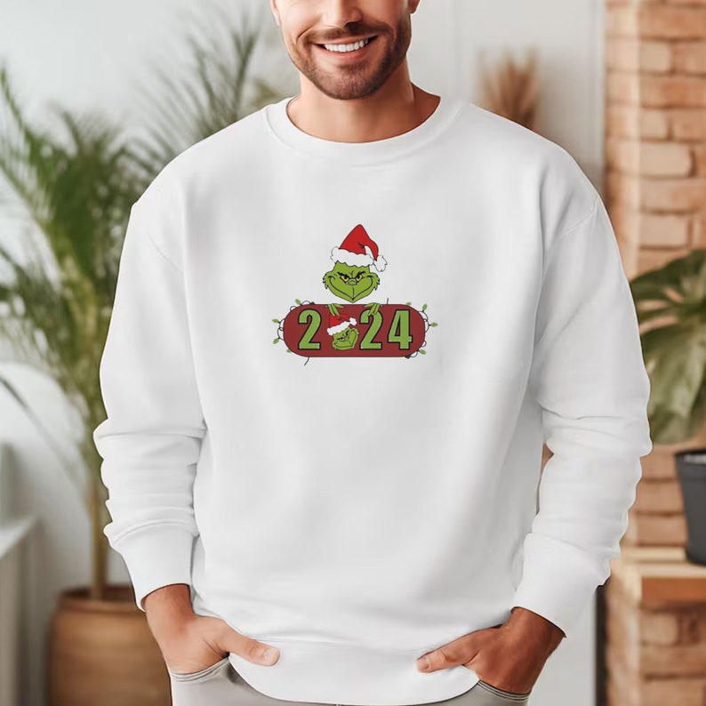 Christmas Grinch 2024 Logo Tshirt, Christmas Grinch 2024 Logo