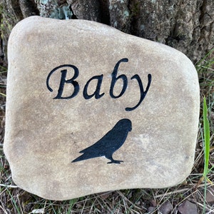 Pet Memorial Stone River Rock Cat or Dog, Pet Lover Memorial Gift Dog Memorial Stone Marker Pet Headstone image 7