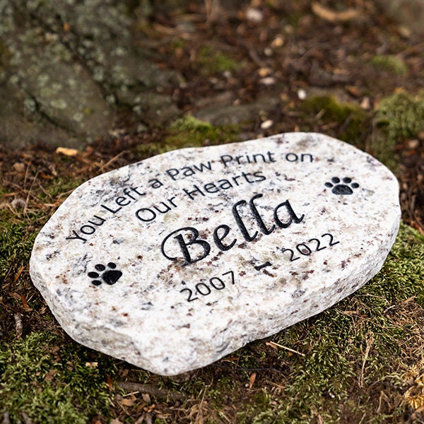 Pet Headstone Etsy