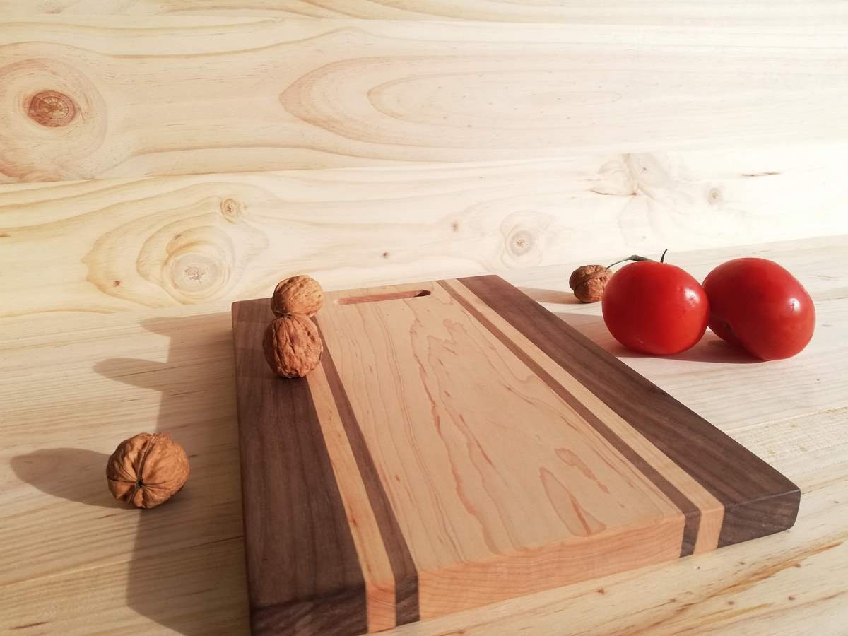 Tabla de cortar de madera 44.5x6x34.5cm