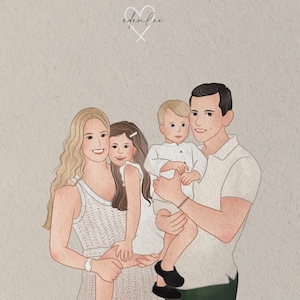 Regalo per la festa della mamma, regalo personalizzato per la mamma, ritratto personalizzato, regalo per la mamma, regalo per lei, arredamento per la casa stampabile, download digitale