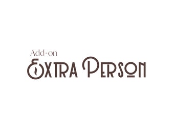 Add-on [Extra Person/Pet]