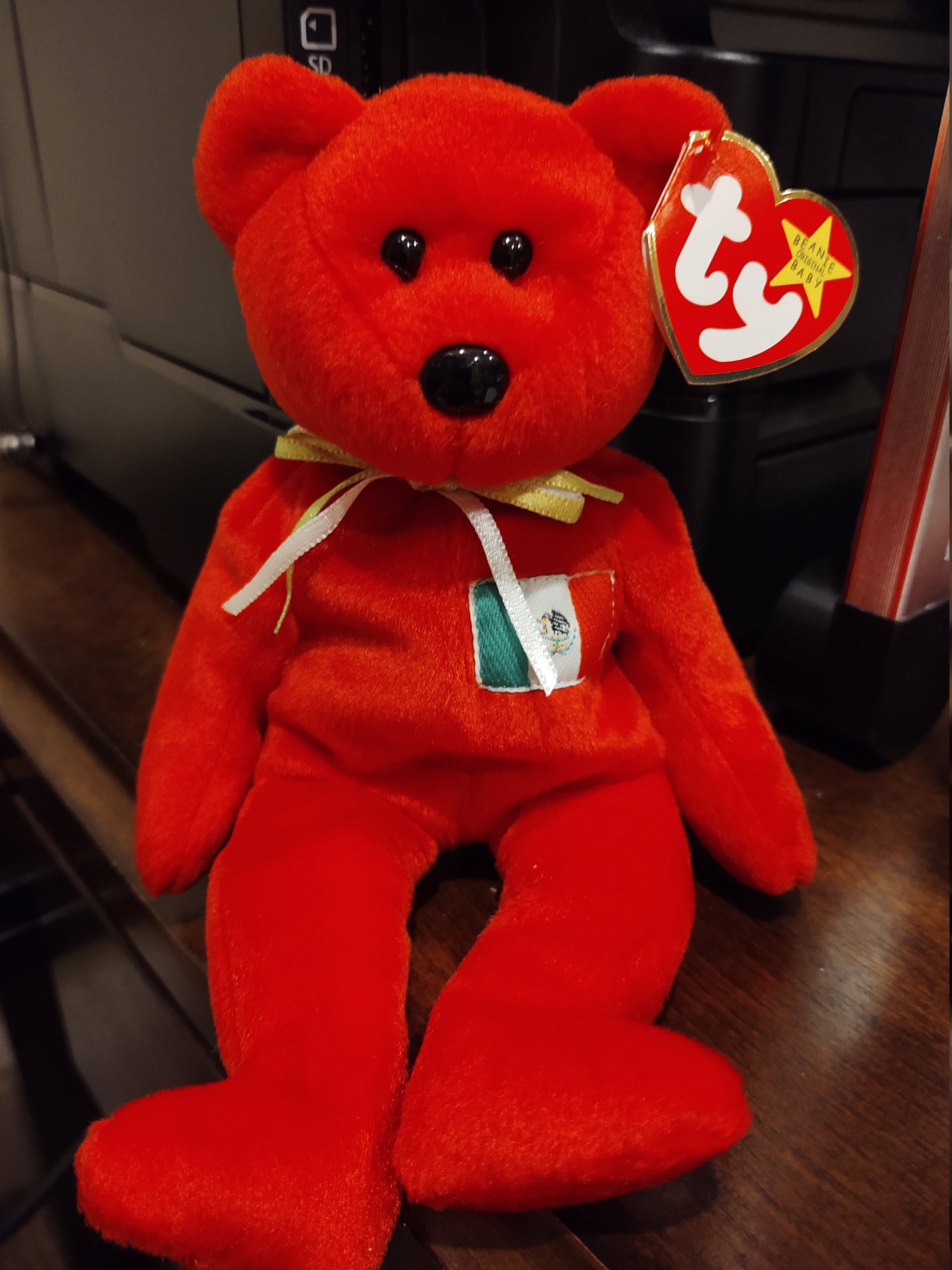 TY Beanie Baby RARE Osito Etsy