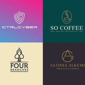 I will do Minimalist logo for any business | Modern logo | Logo | Custom logo | Flat logo | Luxury logo | Premium logo | Logo design