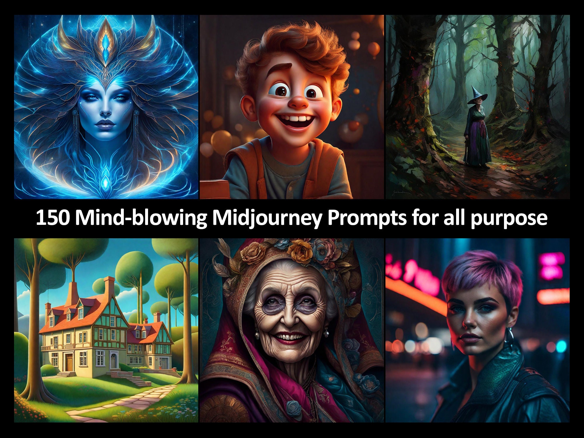 100+ Unique AI Art Prompts | Digital Ai Creative Prompts | AI Art ...