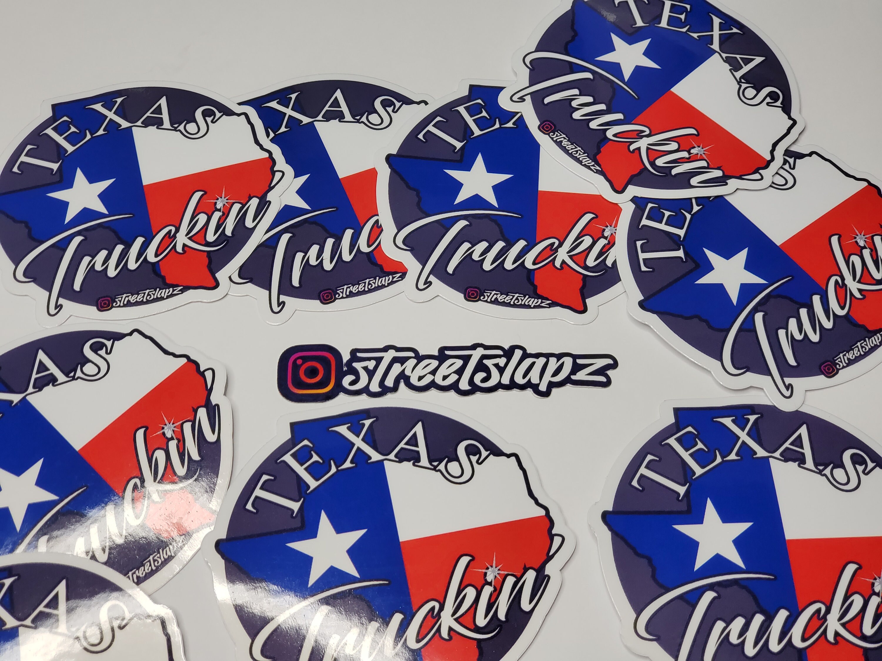 TEXAS Truckin' sticker Automotive sticker Laptop Etsy