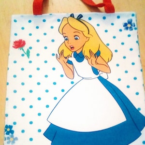 Alice In Wonderland tote bag