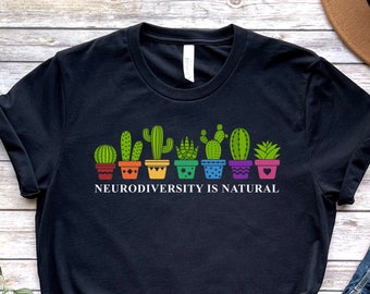 Autism Shirt Neurodiversity T Shirt Autism Acceptance Tshirt Autistic Pride Shirt Autism Teacher Tee Special Education Support T-shirt Gift