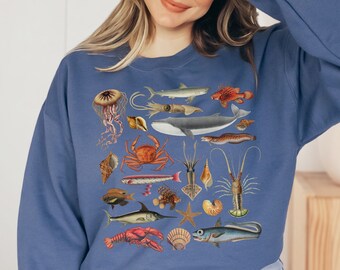 Dustin clothing series Sea Ocean Marine Aquatic Fish Life Soft T-Shirt Tee Printed Pocket Blue Dustin clothing series Sea Ocean Marine Aquatic Fish Life Soft T-Shirt Tee Printed Pocket Blue