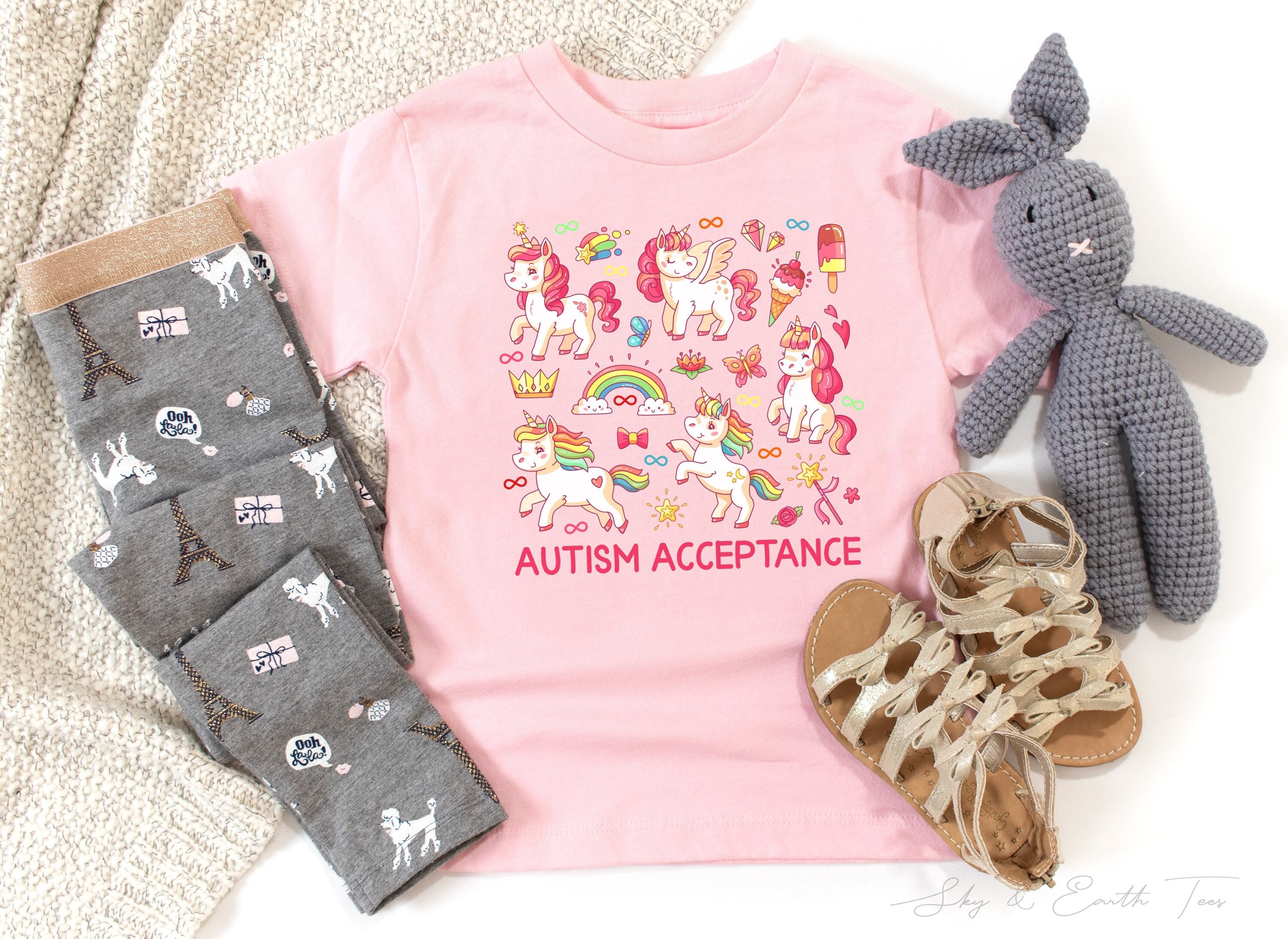 Autism Shirt Autism Acceptance Shirt Neurodiversity T Shirt Autism Toddler Shirt Kids...