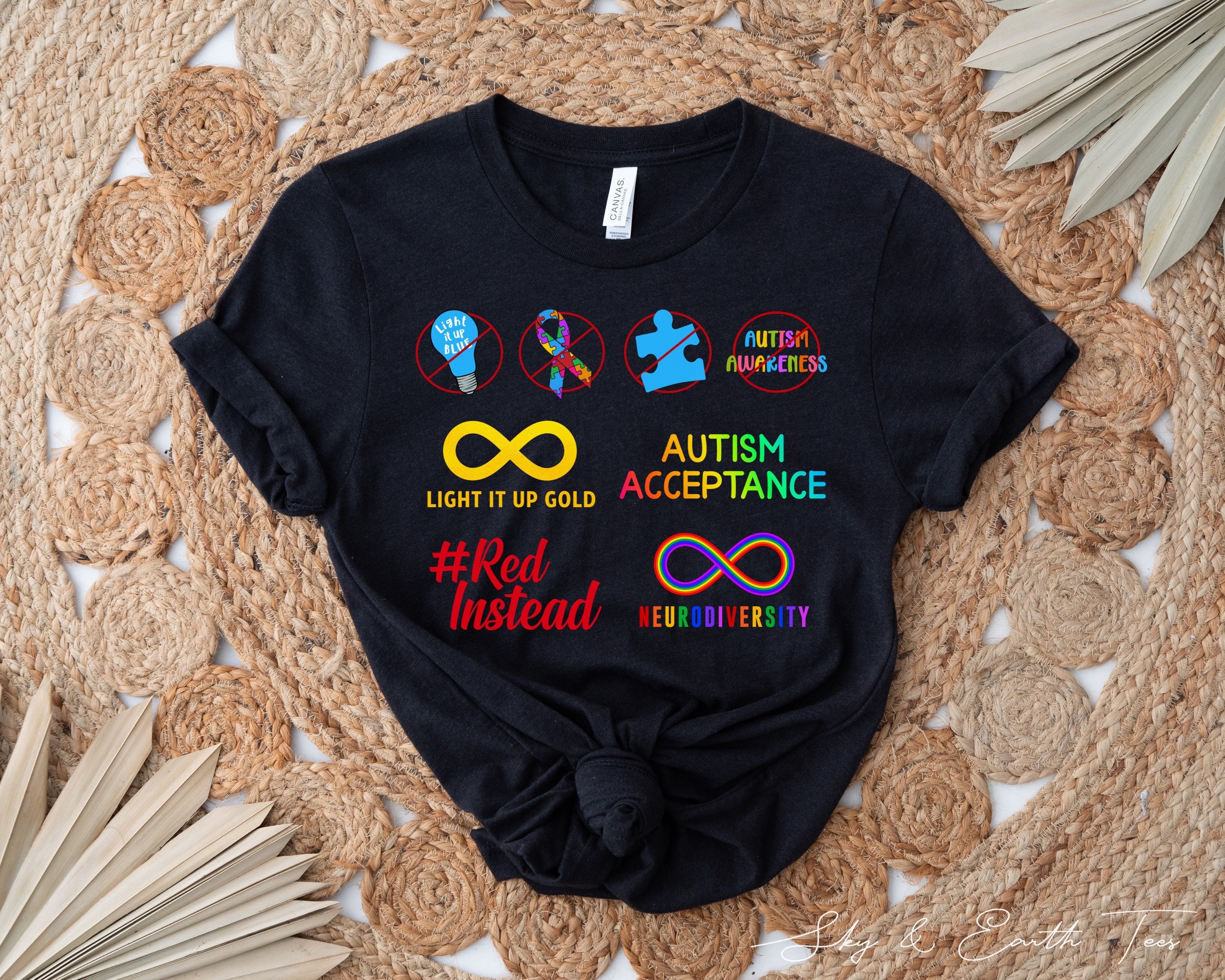 Autism Shirt Autism Acceptance Month T Shirt Autism Mom Advocate Teacher Support...