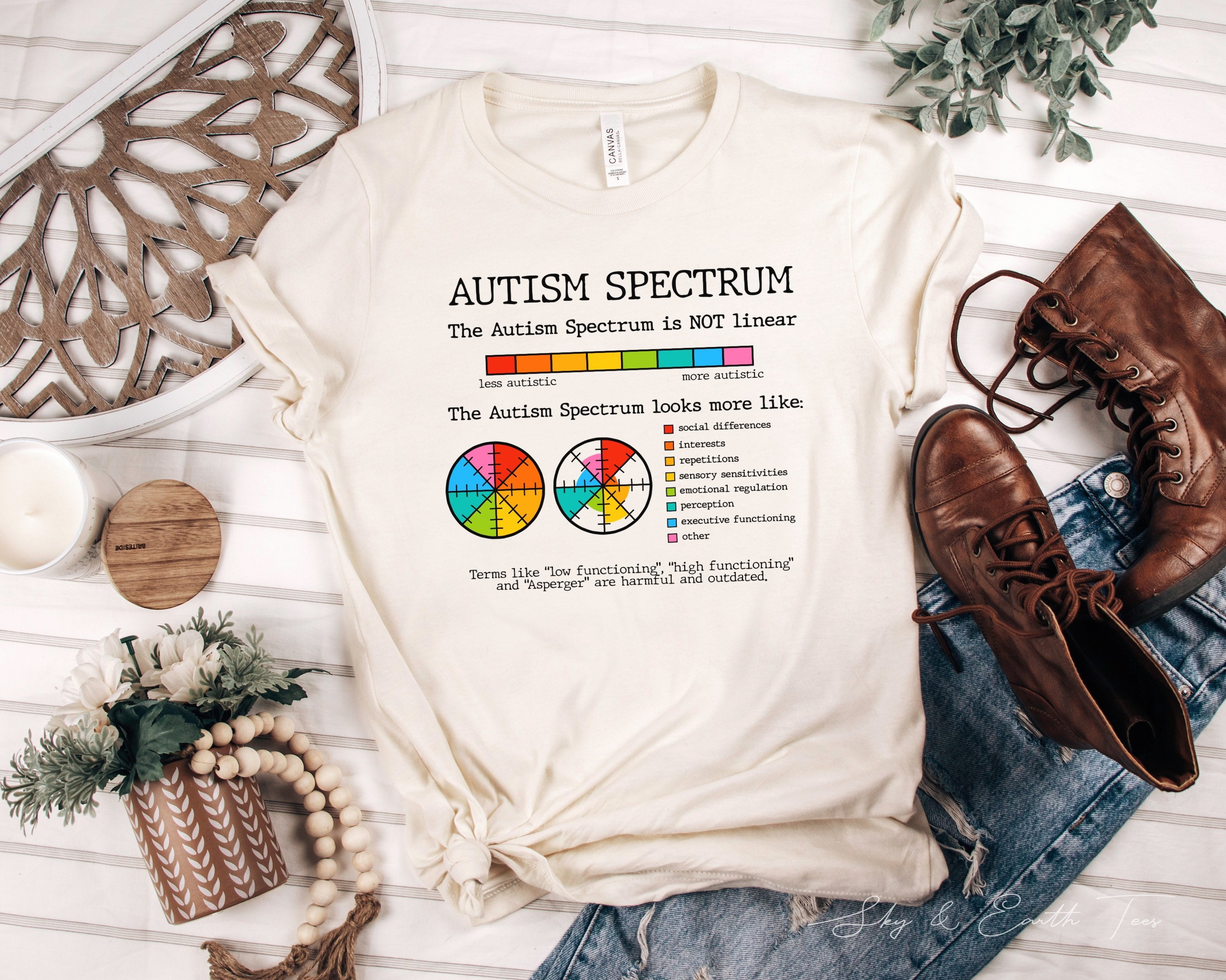 Autism Shirt Autism Acceptance Month T Shirt Autism Mom Advocate Teacher Support...