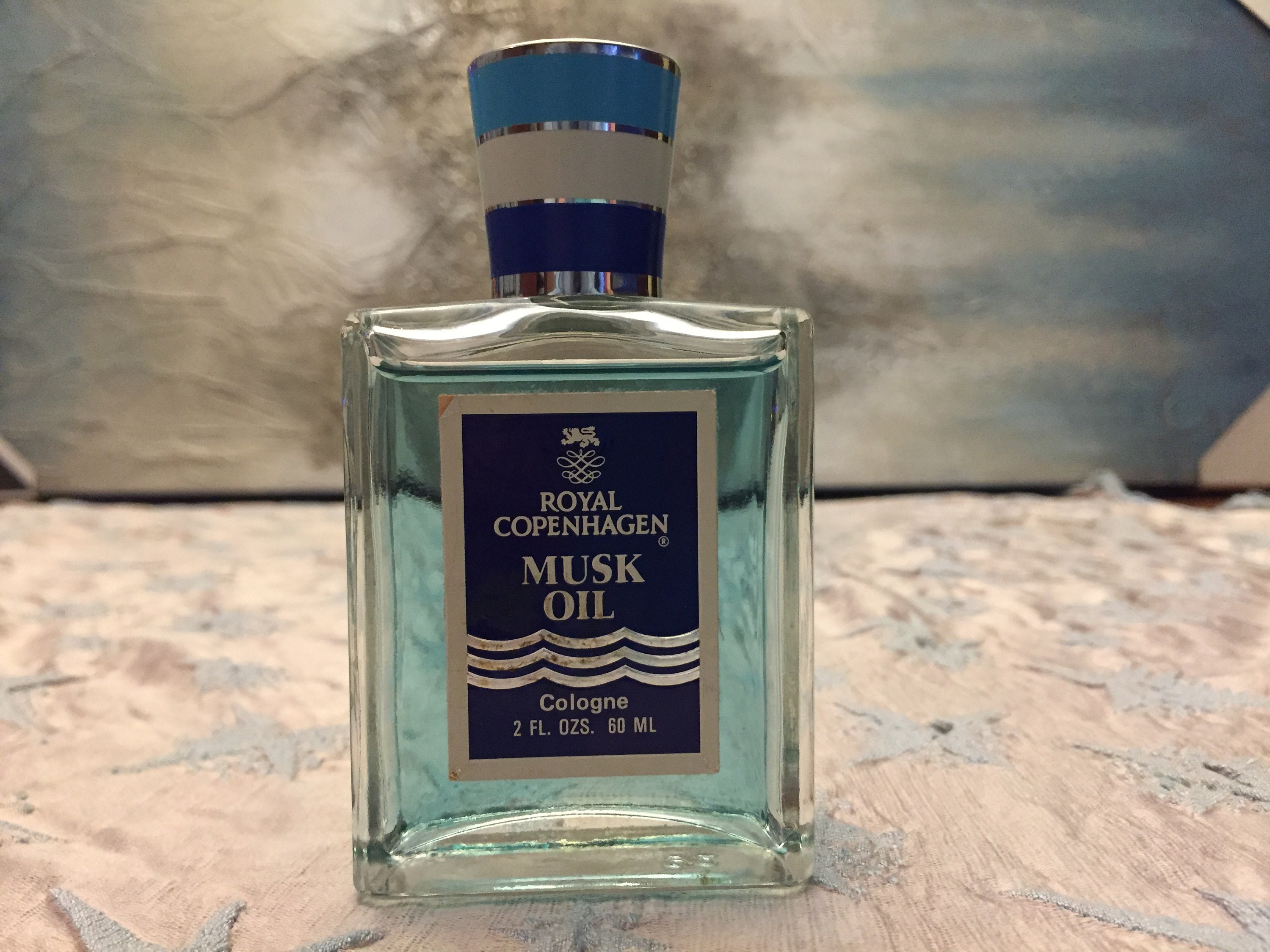 Vintage Royal Copenhagen Musk Oil Cologne 2 Fl.ozs. 60ml Etsy