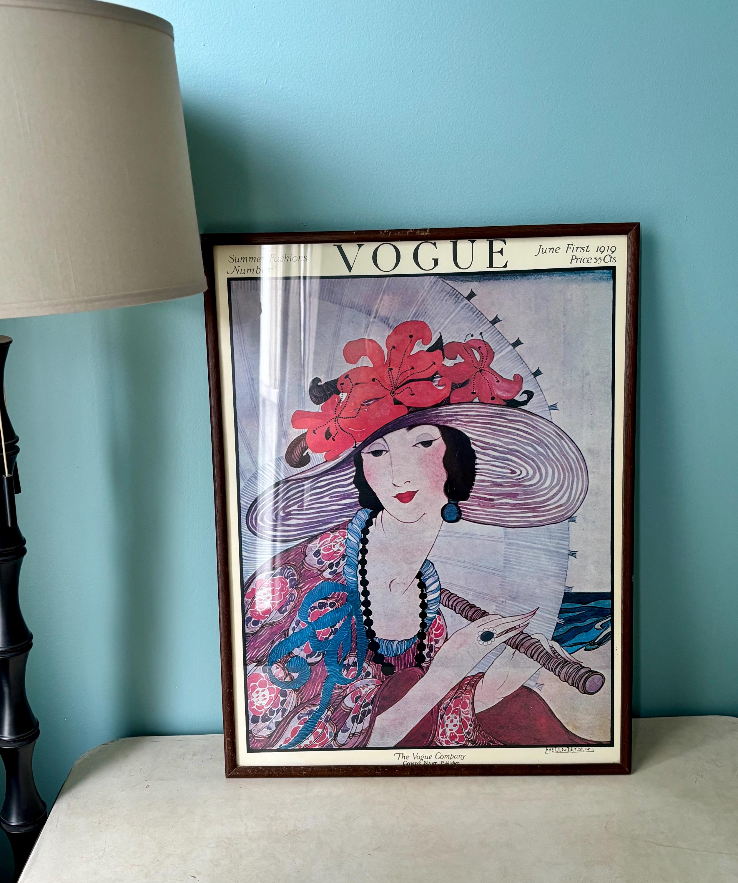 Vintage Vogue Frame - Etsy