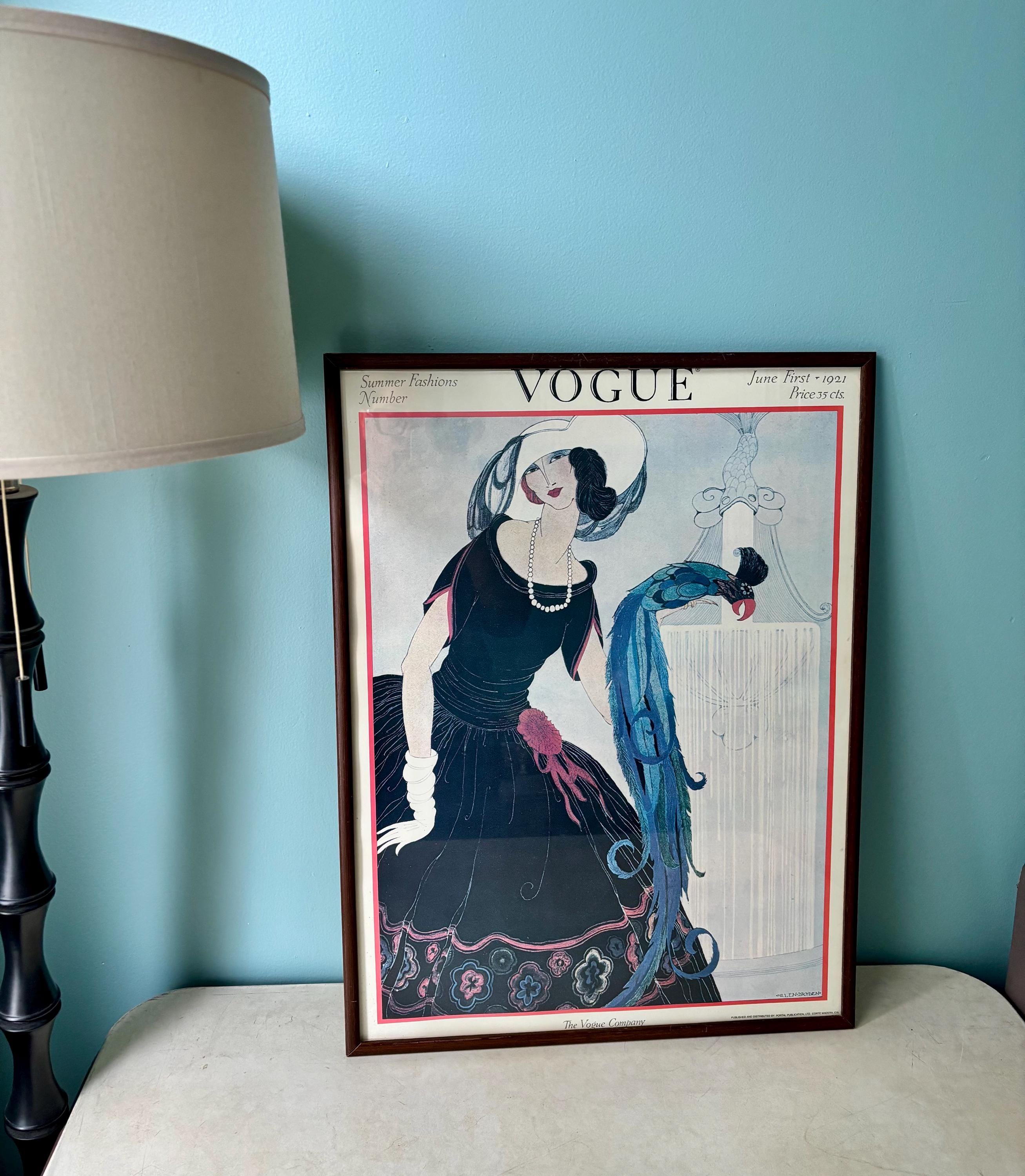 Vintage Vogue Frame - Etsy