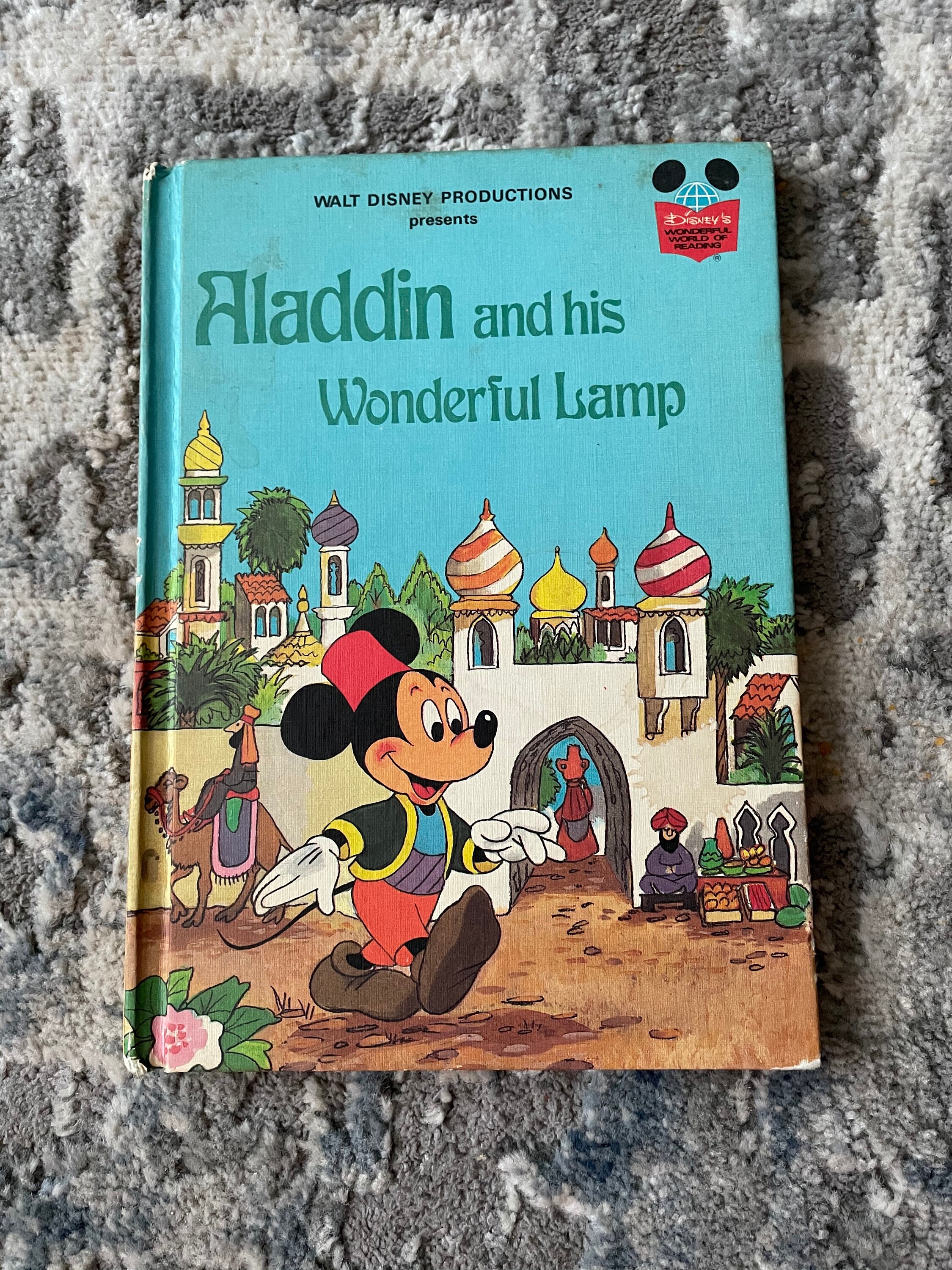 1978 Aladdin Disney Book, Hardcover, Children's Story - Etsy
