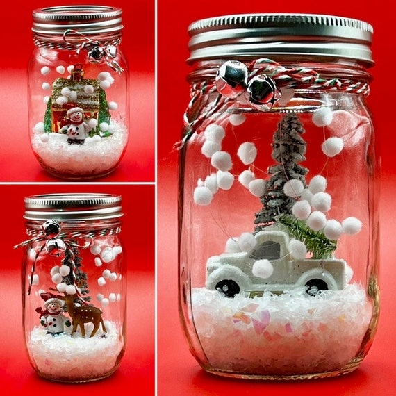 How to Make a Mason Jar Glitter Globe – Craftivity Designs