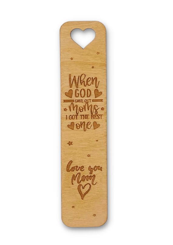 Bookmark - MOM Giraffe - Birch wood Bookmark - MOM Giraffe - Birch wood