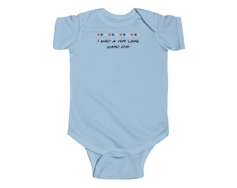 Friends themed Infant Fine Jersey Bodysuit Friends tv baby clothing Funny friends baby clothing Friends tv show themed clothing