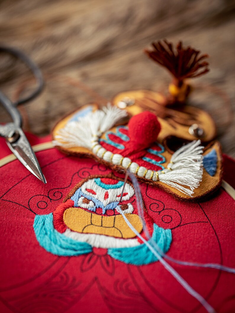 Lord Rabbit Beginner DIY Kit Handmade Embroidery Chinese - Etsy