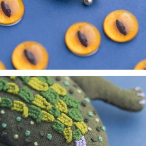 Crocodile Embroidery Bag, DIY Kit, Alligator Bag, Handmade Small Bag, Needlepoint Kit, Unique Gift Idea,
