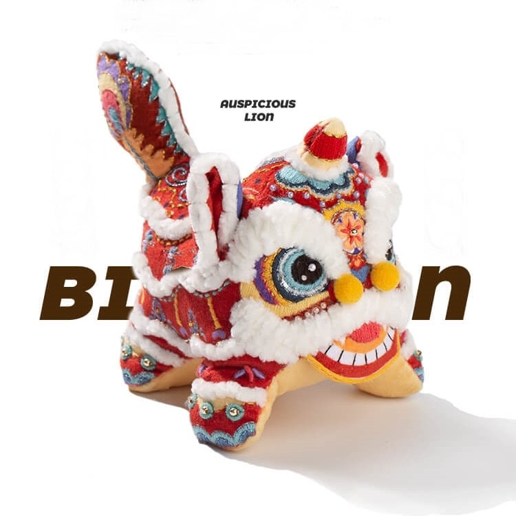 Chinese sales lion toy