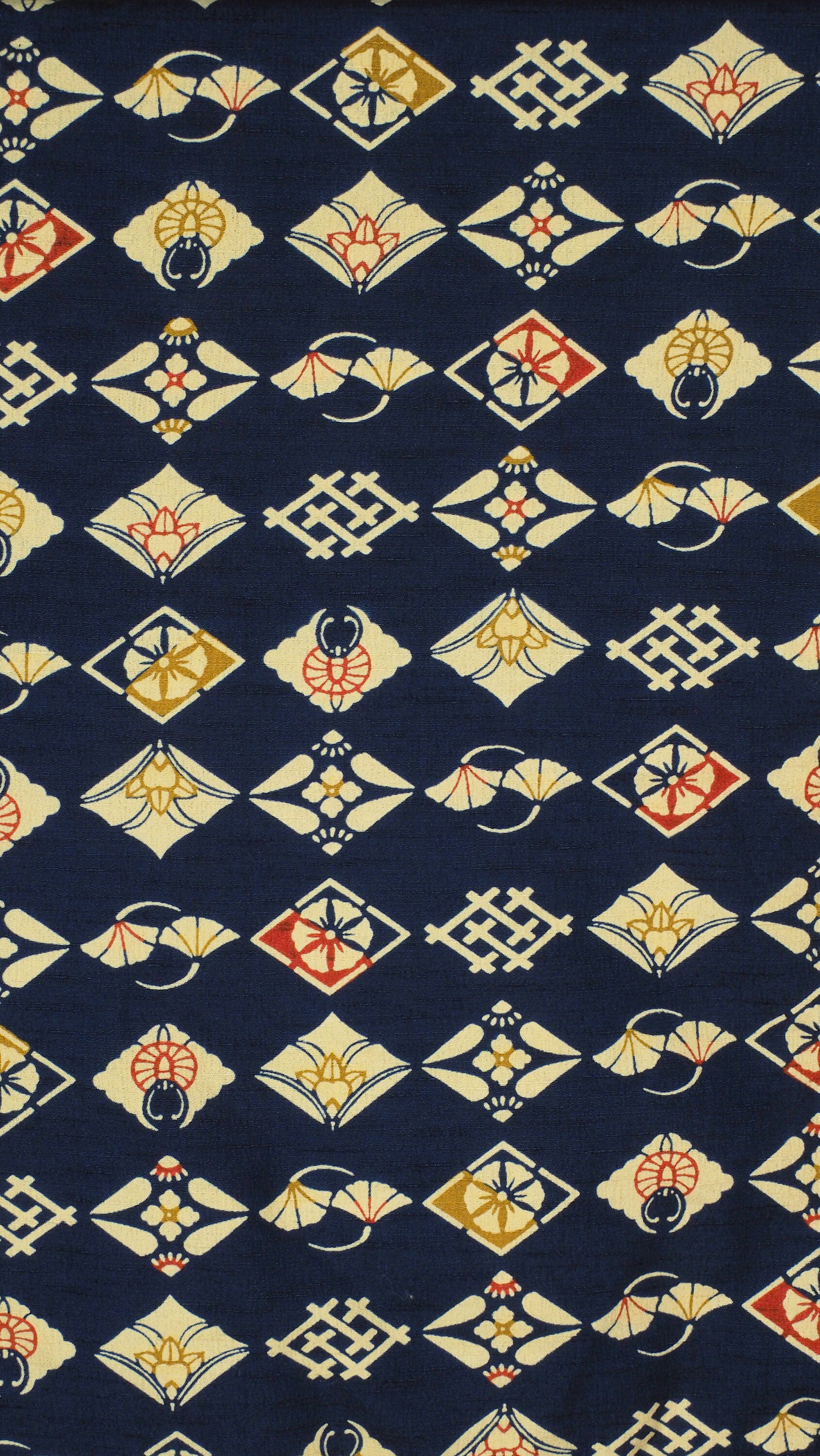 Kimono Jacket Upcycled Cotton Vintage Kimono Kamon Etsy