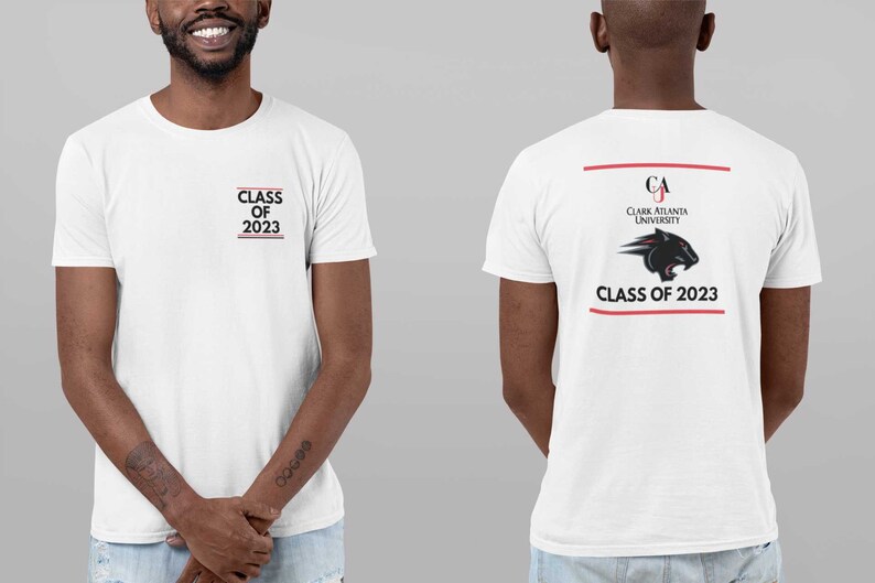 Mens Clark Atlanta University Class of 2023 Admitted Student Clark Atlanta Graduation 2023 T-Shirt for Men Clark Atlanta University