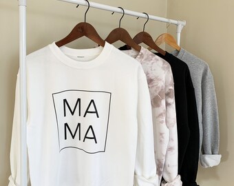 mama crew neck